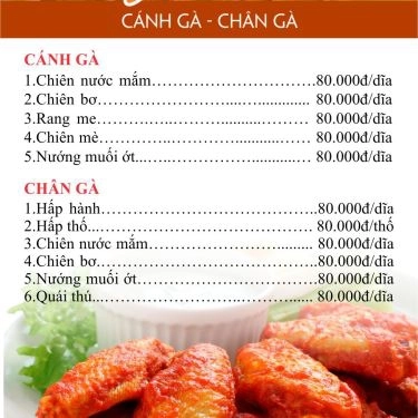 Thực đơn- Nhà Hàng Kỳ Nam - Cần Thơ