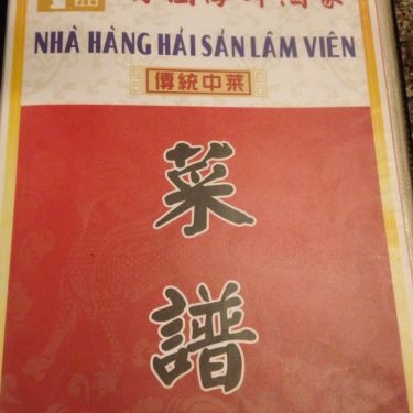 Thực đơn- Nhà Hàng Lâm Viên - Lãnh Binh Thăng