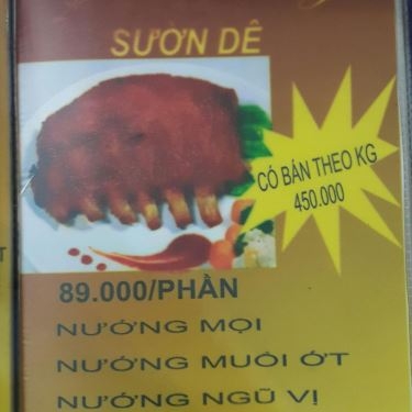 Thực đơn- Nhà Hàng Lẩu Dê - Dê Vàng