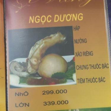 Thực đơn- Nhà Hàng Lẩu Dê - Dê Vàng