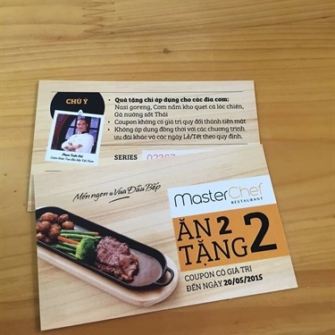 Tổng hợp- Nhà Hàng MasterChef - Hàng Tre