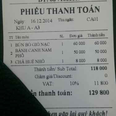 Tổng hợp- Nhà Hàng Món Huế - 240 Nguyễn Tri Phương