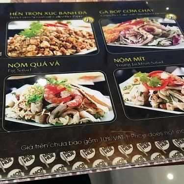 Thực đơn- Quán Ăn Món Huế - Trần Thái Tông