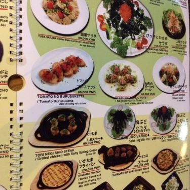 Thực đơn- Kiến Đỏ - Nhà Hàng Nhật Bản  - KĐT Trung Hòa Nhân Chính
