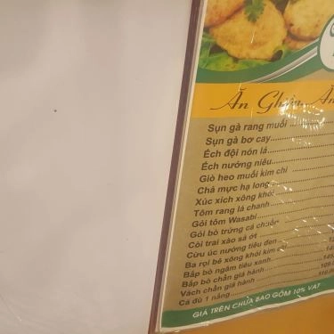 Thực đơn- Quán Ăn Nhà Hàng Sành Quán - Món Ngon Lạ