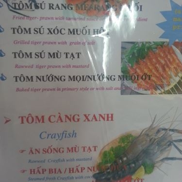 Thực đơn- Nhà Hàng Sỹ Phú - Món Ăn Gia Đình