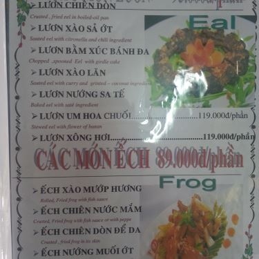 Thực đơn- Nhà Hàng Sỹ Phú - Món Ăn Gia Đình