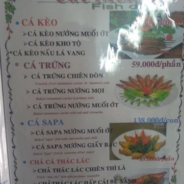 Thực đơn- Nhà Hàng Sỹ Phú - Món Ăn Gia Đình