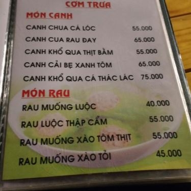 Thực đơn- Nhà Hàng Thắng Cua - Các Món Cua