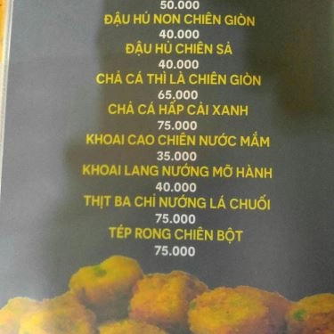 Thực đơn- Nhà Hàng The Boss