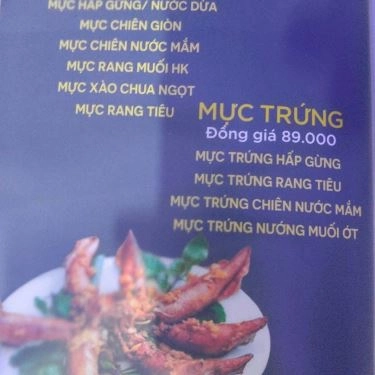 Thực đơn- Nhà Hàng The Boss