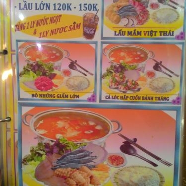 Thực đơn- Nhà Hàng Việt Thái - Lotte Mart Lê Đại Hành