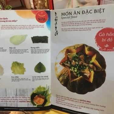 Thực đơn- Quán Ăn Nhắng BBQ - Món Nướng Hàn Quốc