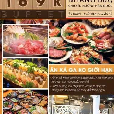 Thực đơn- Quán Ăn Nhắng BBQ - Món Nướng Hàn Quốc