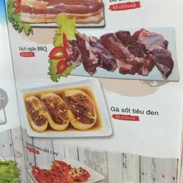 Thực đơn- Quán Ăn Nhắng BBQ - Món Nướng Hàn Quốc