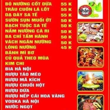Thực đơn- Nhắng Nướng