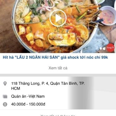 Tổng hợp- Quán Ăn Nhất Nhất BBQ - Nướng & Lẩu