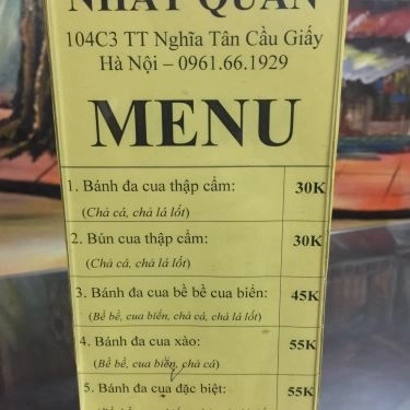 Thực đơn- Quán Ăn Quán Đồng - Lẩu & Cơm Văn Phòng