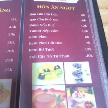 Thực đơn- Quán Ăn Nhỏ Trần - Bánh Tráng Cuốn Thịt Heo