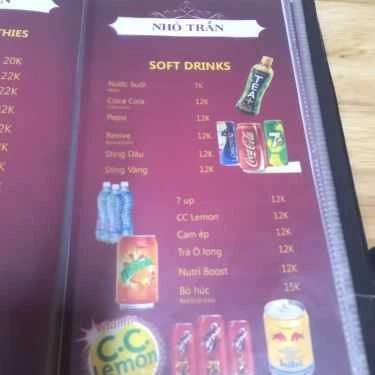 Thực đơn- Quán Ăn Nhỏ Trần - Bánh Tráng Cuốn Thịt Heo