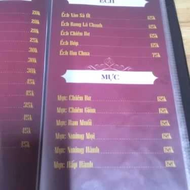 Thực đơn- Quán Ăn Nhỏ Trần - Bánh Tráng Cuốn Thịt Heo