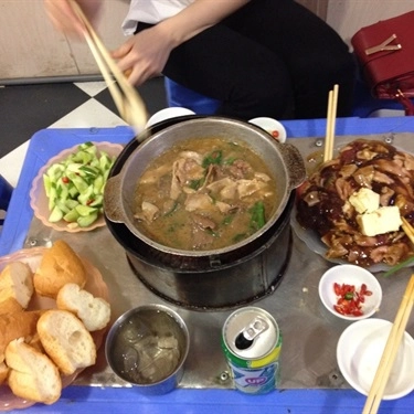 Món ăn- Quán Ăn Nhung Xinh - Bò Nầm Nướng & Miến Lươn