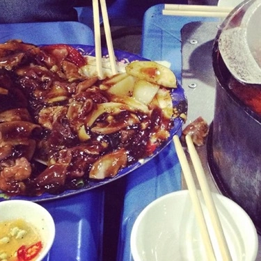Món ăn- Quán Ăn Nhung Xinh - Bò Nầm Nướng & Miến Lươn