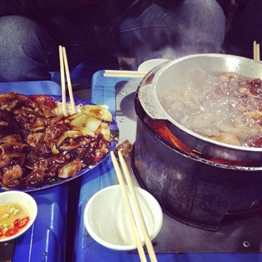 Món ăn- Quán Ăn Nhung Xinh - Bò Nầm Nướng & Miến Lươn