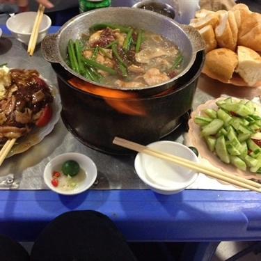 Món ăn- Quán Ăn Nhung Xinh - Bò Nầm Nướng & Miến Lươn