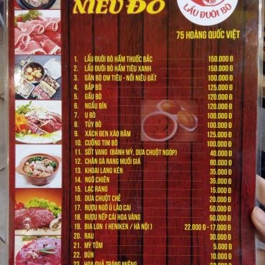 Tổng hợp- Quán Ăn Niêu Đỏ - Lẩu Đuôi Bò & Bánh Mì Sốt Vang