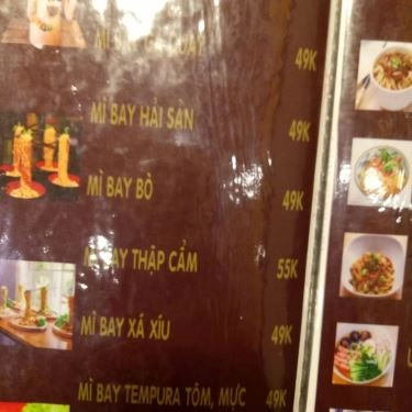 Thực đơn- Quán Ăn Nisin - Mì Cay 7 Cấp Độ