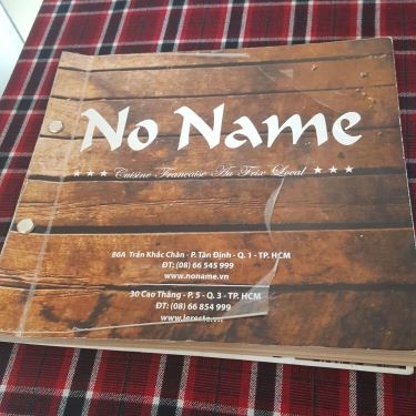 Tổng hợp- Nhà Hàng No Name Restaurant - Món Pháp Giá Việt