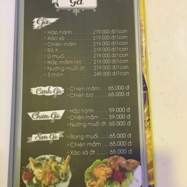 Thực đơn- Quán Ăn Nổ Restaurant - Buffet Món Việt