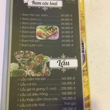 Thực đơn- Quán Ăn Nổ Restaurant - Buffet Món Việt
