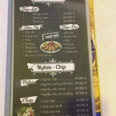 Thực đơn- Quán Ăn Nổ Restaurant - Buffet Món Việt