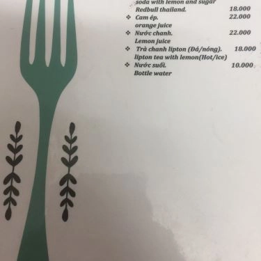 Thực đơn- Quán Ăn No1 Beef Steak