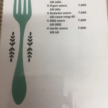 Thực đơn- Quán Ăn No1 Beef Steak