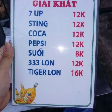 Thực đơn- Quán Ăn Nướng 75 - Các Món Nướng & Mì Xào