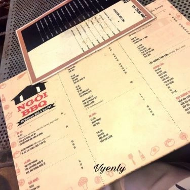 Thực đơn- Quán Ăn Ngói BBQ - Thống Nhất
