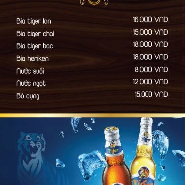 Thực đơn- Quán Ăn O Gái - Ẩm Thực Huế