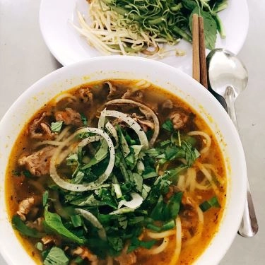 Món ăn- Quán Ăn O Hồng - Bún Bắp Bò - Trương Quốc Dung