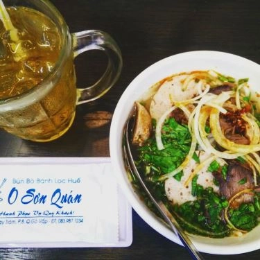 Món ăn- Quán Ăn O Sơn - Bún Bò Huế
