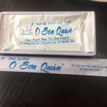 Tổng hợp- Quán Ăn O Sơn - Bún Bò Huế