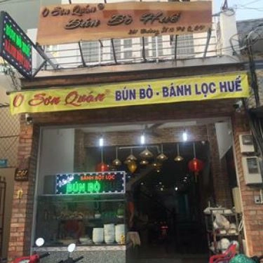 Không gian- Quán Ăn O Sơn - Bún Bò Huế