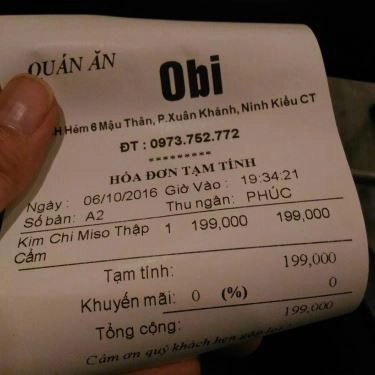Tổng hợp- Obi House - Quán Ăn Hàn Nhật