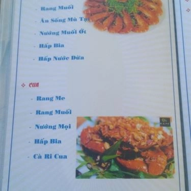 Thực đơn- Quán Ăn Ốc 10 Em