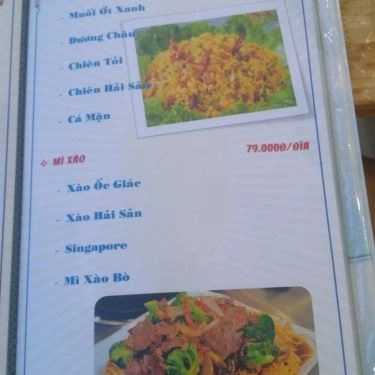 Thực đơn- Quán Ăn Ốc 10 Em