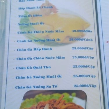 Thực đơn- Quán Ăn Ốc 10 Em