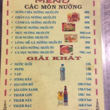 Thực đơn- Quán Ăn Ốc 166