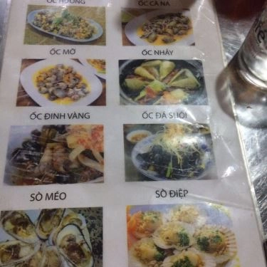 Thực đơn- Quán Ăn Ốc 30K